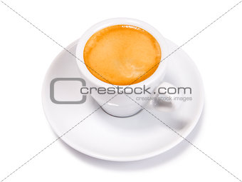 Espresso cup isolated