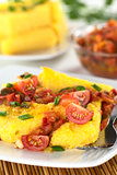 Polenta Slices with Colombian Hogao