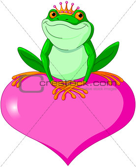 Valentine frog