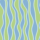 Vintage waves vector pattern