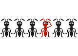 Ant cartoon characters