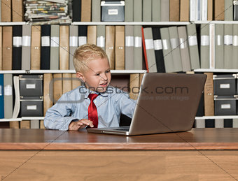 Very young Businessman