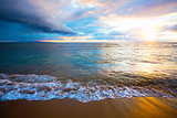 Sunrise on Beach on Maui