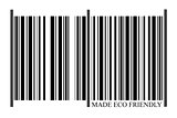 Eco Friendly Barcode