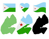 map of Djibouti