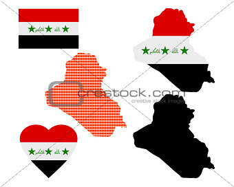 map of Iraq
