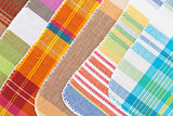 Colorful kitchen towels