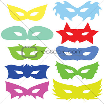 set of masks