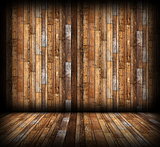 wood boards finishing on indoor background