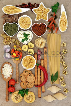 Italian Food Collage