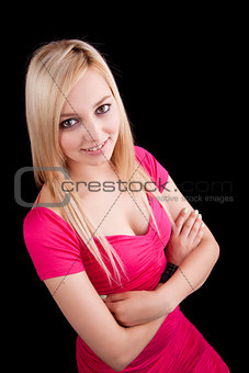 Beautiful Woman with arms crossed
