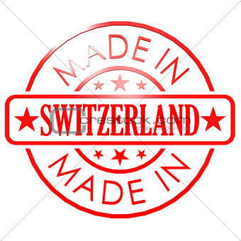 Made in Switzerland red seal