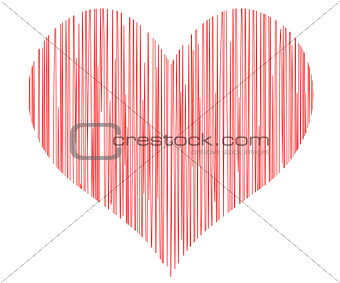 vector heart - symbol of love