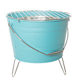 Light Blue Barbecue Grill 