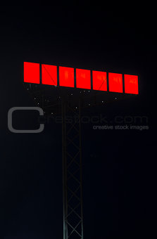Red Neon Sign