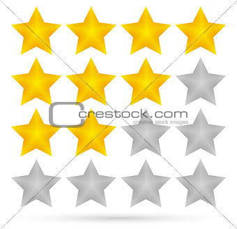 Star rating system (4 stars)