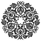 artistic ottoman pattern series fifty five