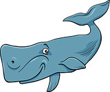 whale animal cartoon illustartion