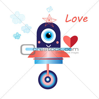 robot in love funny