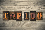 Top 100 Concept Wooden Letterpress Type
