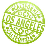 Los Angeles stamp