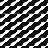 Geometric mosaic seamless pattern, vector background.