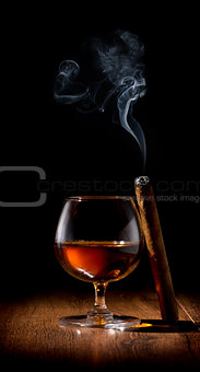 Scotch and cigar