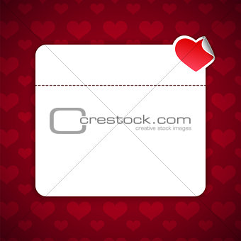 Valentines Day Background With Copy Space