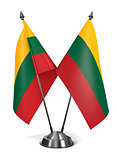 Lithuania - Miniature Flags.