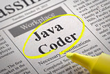Java Coder Jobs in Newspaper.