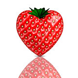 3D render of a strawberry