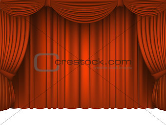 Red Draped Theater.