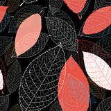pattern autumn leaves