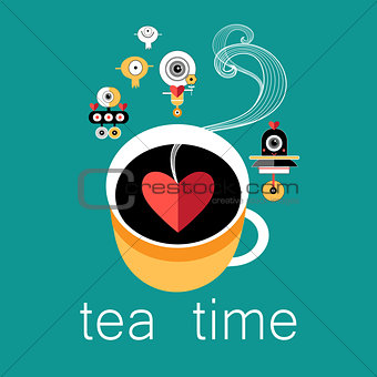 cup of tea lovers and robots