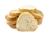 White bread slices
