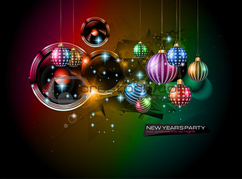 New Year's Party Flyer design for nigh clubs 