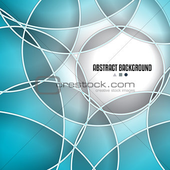 Abstract lines and shapes background design