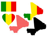 maps of Mali