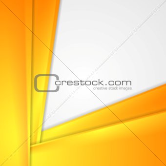 Abstract tech orange vector background