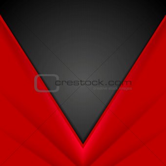 Red and black corporate background