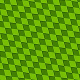 Abstract green squares pattern