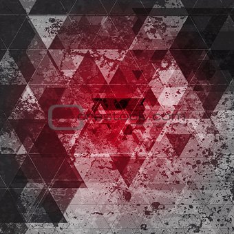 Red grunge abstract background