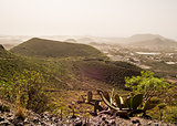 Beautiful landscape of Arona in Tenerife. Canary Islands. Spain