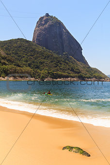 Mountain Sugarloaf Red beach (Praia Vermelha), Rio de janeiro, B