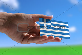Small Greek flag 