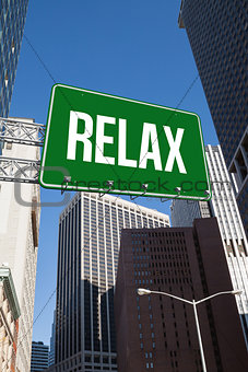 Relax against new york