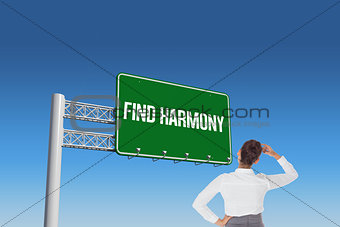 Find harmony against blue sky