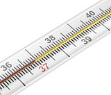 Mercury medical thermometer