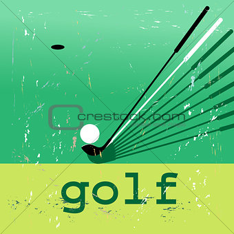 poster golf