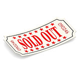 Sold out ticket